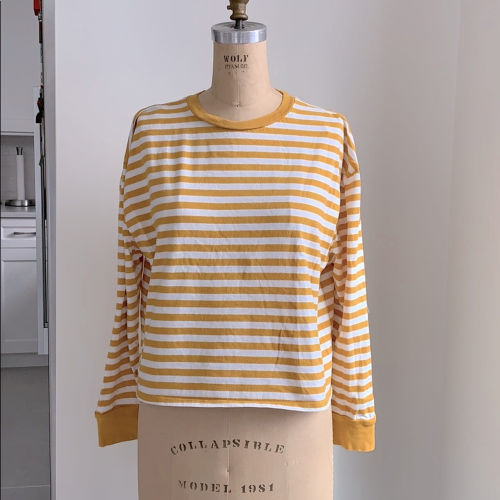 Ladies/ teens l/s crop crew nk pullover- Arizona